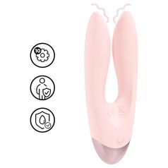 Loveline Amour - dubbele arm vibrator (roze)