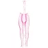 Ouch! - Open catsuit - fluorescerend roze