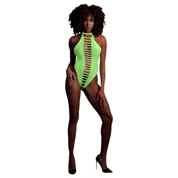 Ouch! - open body - lichtgevend - neon groen