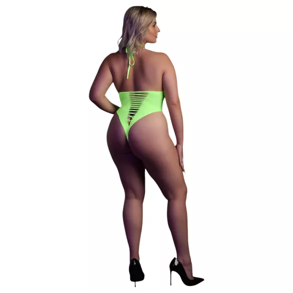 Ouch! - open body - lichtgevend - neon groen