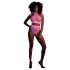 Ouch! - lichtgevende lingerie set (roze)