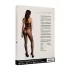 Le Désir - kanten net catsuit (zwart) - S-XL