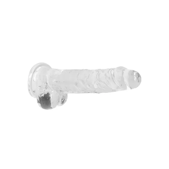 RealRock - realistische dildo - transparant - 19cm