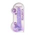 REALROCK - doorzichtige levensechte dildo - paars (22 cm)