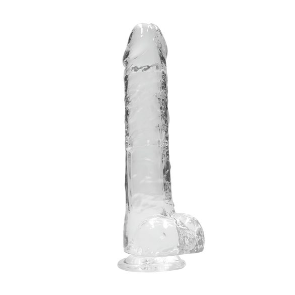 RealRock - realistische dildo - transparant - 22 cm