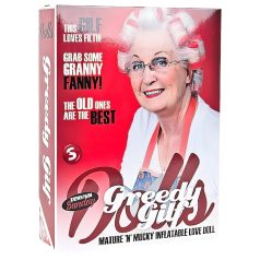 Greedy Gilf - opblaaspop op ware grootte - levensecht