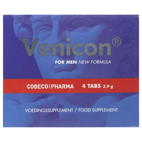 Venicon - voedingssupplement capsules voor mannen - 4 stuks