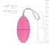 Easytoys - 7-standen draadloos vibrerend eitje (roze)