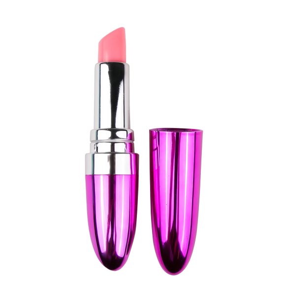 Easytoys - mini vibrator - lipstick design - waterdicht - roze