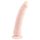 Easytoys - zuignap 100% siliconen dildo (21 cm) - natuurkleur