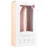 Easytoys - zuignap 100% siliconen dildo (21 cm) - natuurkleur