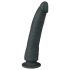 Easytoys - dildo met zuignap - siliconen - 21cm - zwart