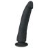 Easytoys - dildo met zuignap - siliconen - 21cm - zwart