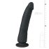 Easytoys - dildo met zuignap - siliconen - 21cm - zwart