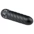 Easytoys Diamond Twirled - vibrator staaf - gedraaid design - zwart