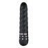Easytoys Diamond Twirled - gedraaide staaf vibrator (zwart)