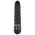 Easytoys Diamond Twirled - vibrator staaf - gedraaid design - zwart
