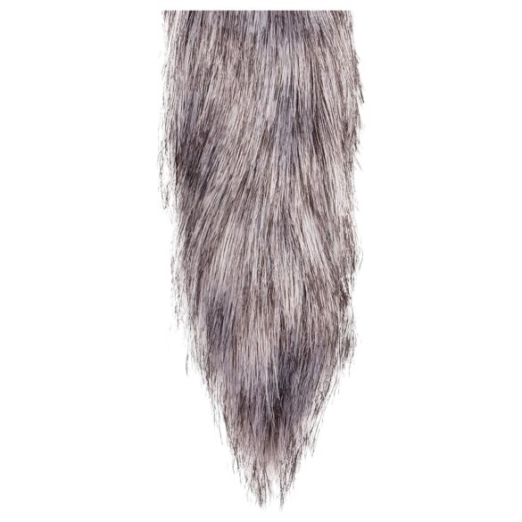 Easytoys Fox NO5 - metalen buttplug met vossenstaart - zilver