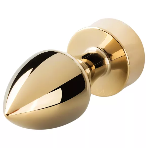 Easytoys Fox NO13 - metalen buttplug met vossenstaart - goud-wit