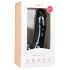 Easytoys - Zwarte dildo met zuignap en teelballen (20cm)