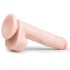 Easytoys - dildo met zuignap en ballen - groot 26,5cm - huidskleur