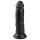 Easytoys - dildo met zuignap - realistisch - zwart - 15,5 cm