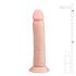 Easytoys - realistische dildo met zuignap (20,5cm) - natuur