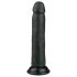 Easytoys - realistische zuignap dildo (20,5 cm) - zwart