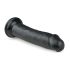 Easytoys - levensechte dildo met zuignap (20,5 cm) - zwart
