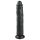 Easytoys - dildo met zuignap - extra groot 28,5cm - zwart