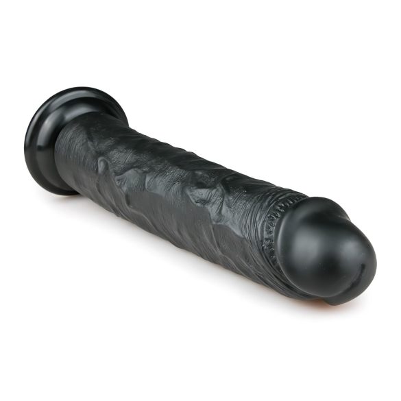 Easytoys - dildo met zuignap - extra groot 28,5cm - zwart