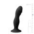 Easytoys - eikelvormige dildo met zuignap (zwart)