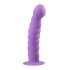 Easytoys - dildo met zuignap - golvend - siliconen - paars