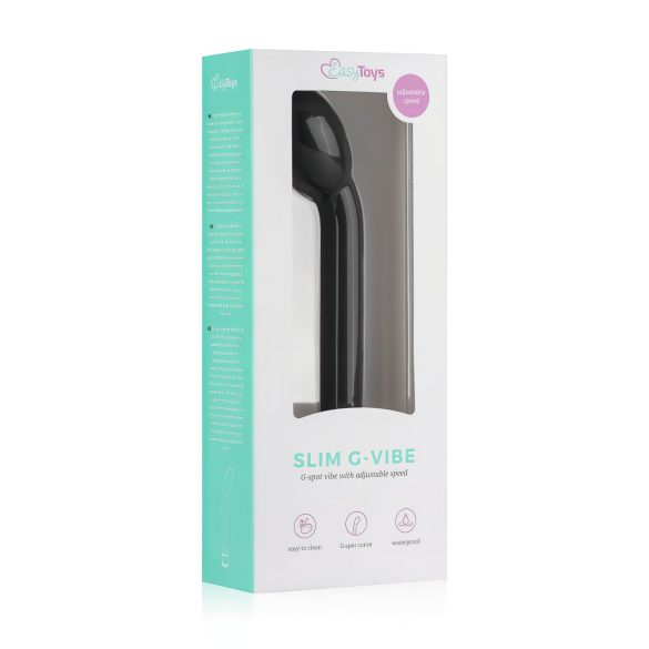 Easytoys - G-spot vibrator - slank ontwerp - zwart