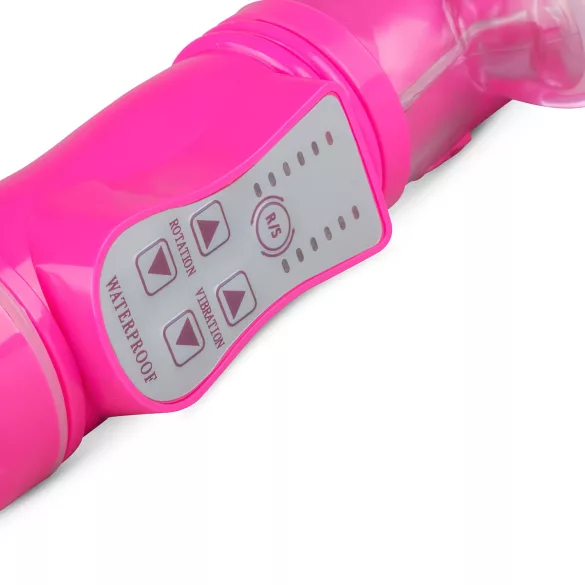 Easytoys Bunny - rabbit vibrator - duwfunctie - siliconen - roze