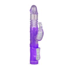 Easytoys Bunny - stoot- en draaiende vibrator (paars)
