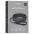 Easytoys - fetis halsband met lijn - zwart