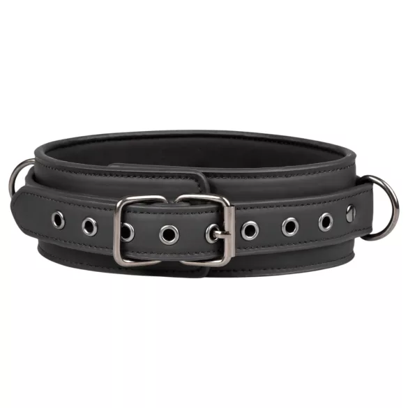 Easytoys - fetis halsband met lijn - zwart