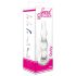 Rimba Dolly - golvende, transparante glazen anale dildo