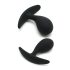 Rimba Copenhagen - anale plugset - zwart (2 stuks)