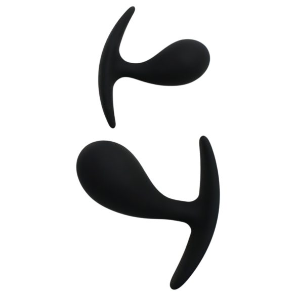 Rimba Copenhagen - anaal plug set - zwart - 2 stuks