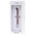 Rimba Sammy - G-punt glazen dildo (transparant patroon)