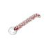 Rimba Sammy - G-punt glazen dildo (transparant patroon)