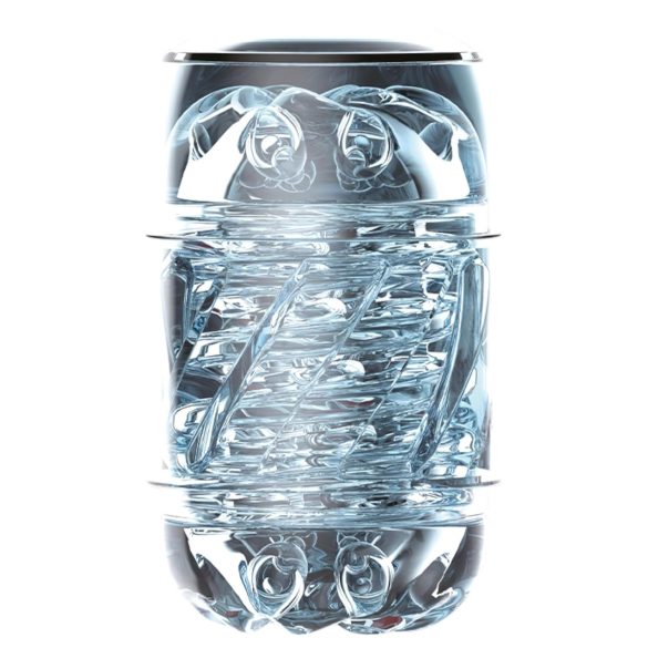 LETEN SM 500 - op-en-neer masturbator met telefoonhouder (zwart)