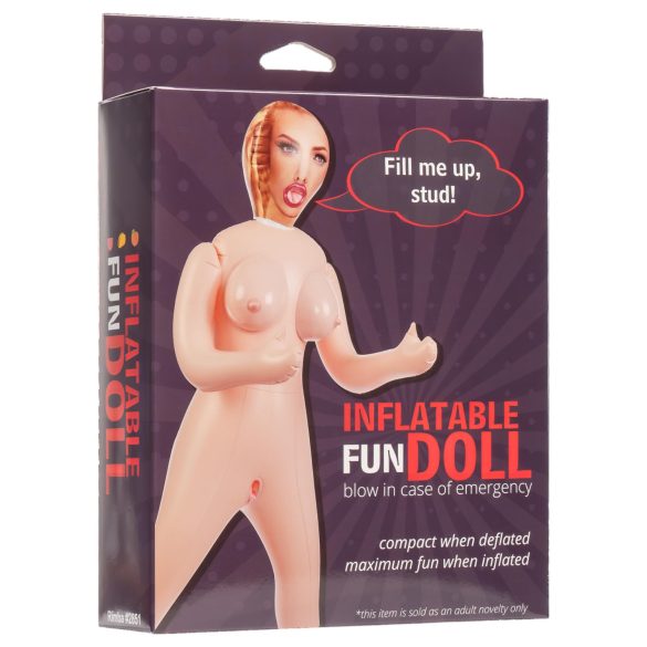 Inflatable Fun - opblaasbare sekspop - vrouw