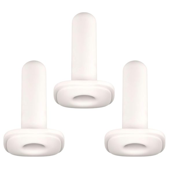 Kiiroo Onyx - masturbator sleeve set - standaard maat - 3 stuks - wit