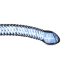 Gildo Glass No. 5 - Spiralvormig glas dildo (transparant-blauw)