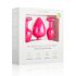 Easytoys Diamond - anaal plug set - siliconen - roze
