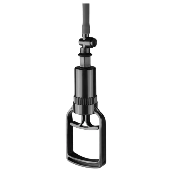 Easytoys - penispomp met vingergrip - zwart