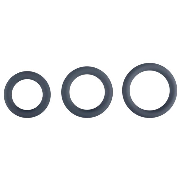 Boners - penisring set - 3 stuks - grijs